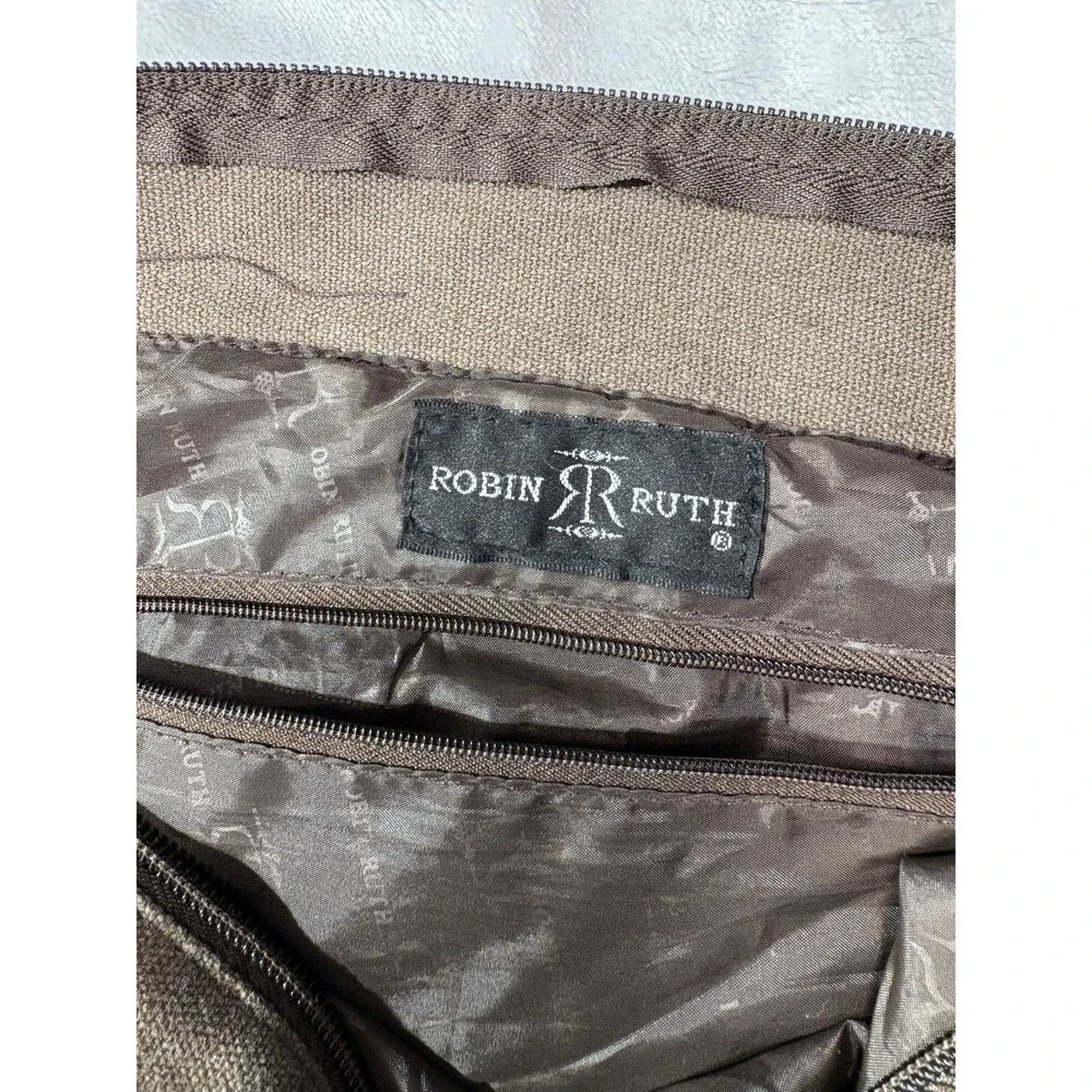 Robin Ruth Messenger Bag Germany Brown Laptop Souvenir Travel Man Bag Canvas